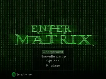 Enter the Matrix (Disc 1) screen shot title